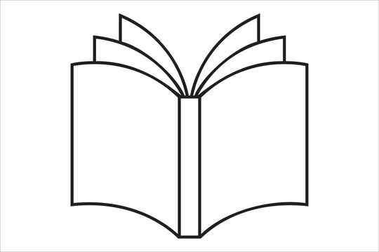 Book Clipart-open book 131
