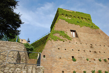 La Rocca di Bertinoro in provincia di Forlì-Cesena in Emilia Romagna.