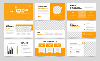  Corporate Agency PowerPoint presentation Template 