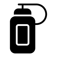 shaker glyph icon