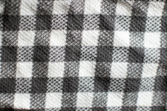white and gray plaid background