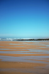 Fototapeta na wymiar Beach Lacanau France