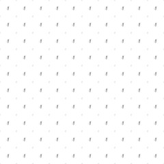 Square seamless background pattern from geometric shapes are different sizes and opacity. The pattern is evenly filled with small black football soccer symbols. Vector illustration on white background