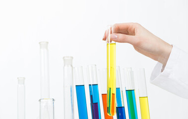 Analysis and synthesis in laboratory.