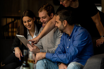 Discussing the plans