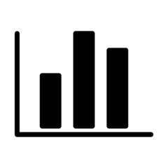 Fototapeta premium graph icon