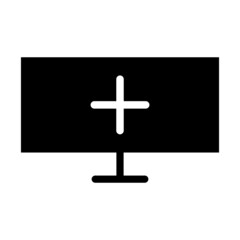 Obraz premium television icon