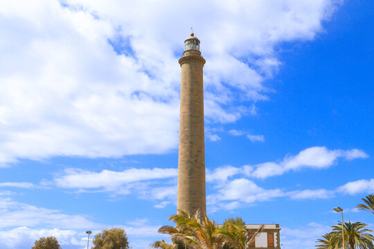 Maspalomas Lighthouse, Gran Canaria, Spain 