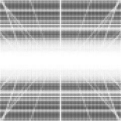 Grunge halftone black and white dotted texture background. Spotted vector abstract overlay. Monochrome pattern for web design, advertisment banners, comic books, manga, posters, pakaging