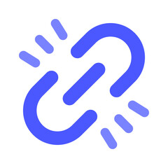 Hyperlink Vector icon which can easily modify or edit

