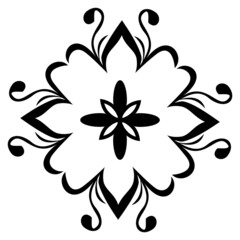 Amazing black white vector mandalas in different themes in oriental and western style for luxury logos, designs and coloring