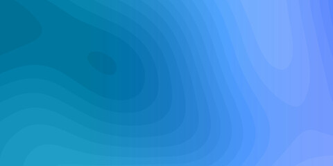 Fototapeta premium Abstract background with waves and lines . Creative design in illustration with blue abstract paper cut shapes line background Design and Geometric Shape Dynamic paper cut Concept on blue.