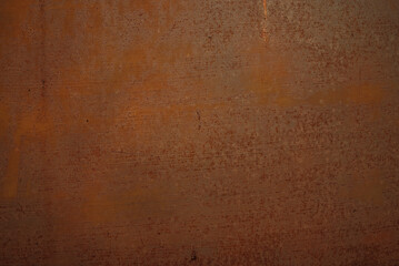 Old brown painted steel texture background with slight rust