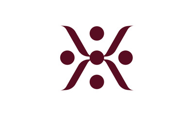 pattern logo template, icon illustration vector graphic.
