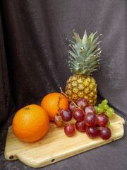 still life with fruit