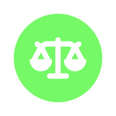 Justice Vector icon which can easily modify or edit

