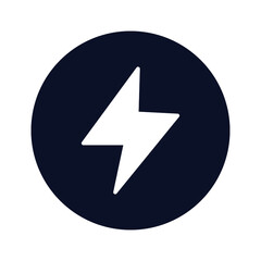 Energy current Vector icon which can easily modify or edit

