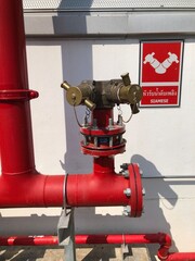 red fire hydrant