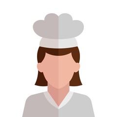 Chef icon illustration. Chef vector. Chef avatar