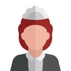 Servant icon illustration. Servant vector. Servant avatar