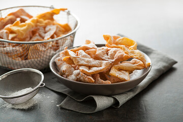 faworki crisp pastry
