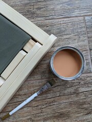 Painting of wooden furniture