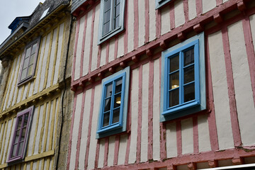 Quimper, France - may 16 2021 : picturesque city centre