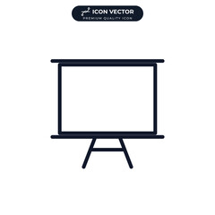 school board icon symbol template for graphic and web design collection logo vector illustration