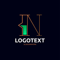 letter N logo