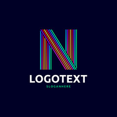 letter N logo