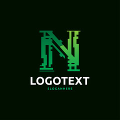 Letter N logo