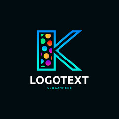 letter K logo