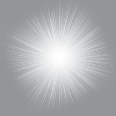 White light spread in a beautiful retro style. For background, banner