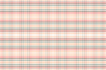 Seamless tartan plaid pattern with texture and pastel color.