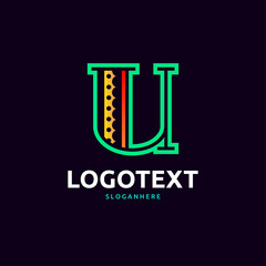 letter U logo