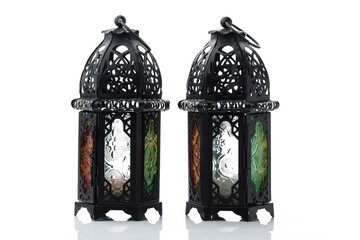 Unique Lantern for Ramadhan Card