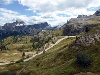 Fototapeta na wymiar Cortina D'Ampezzo
