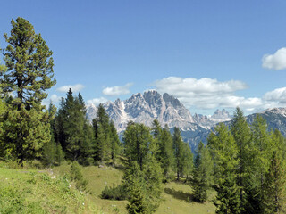 Fototapeta na wymiar Cortina D'Ampezzo