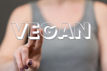 vegan - Organic production concept