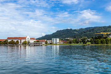 Fototapeta na wymiar Beimle, Germany. Scenic view from Lake Constance