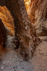 Base Of An Arch In Sidewinder Canyon