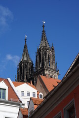 Fototapeta na wymiar Meissen cathedral city