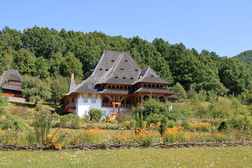 Barsana monastery, one of the main attractions in Maramures in Romania