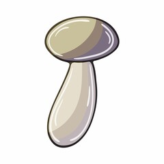 Autumn illustration in hand drawn style. Children's drawing