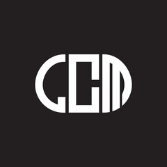 LCM letter logo design on black background. LCM creative initials letter logo concept. LCM letter design.