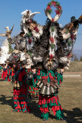 Masquerade festival in Elin Pelin, Bulgaria