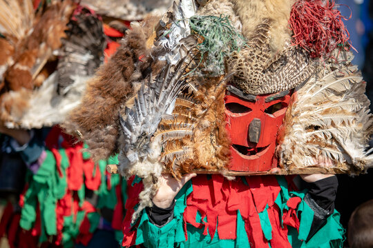 Masquerade festival in Elin Pelin, Bulgaria