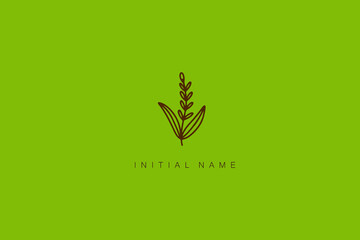 Botanicals / Floral Design logos – Modern Minimal Logos for company / initial name