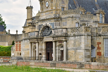 Anet; France - june 3 2021 : the castle of Diane de Poitiers