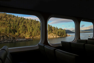 Ferry Window View
